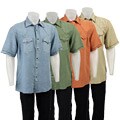 Ryan Michael Men's Silk/ Linen Blend Shirt