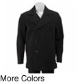 Kenneth Cole Reaction Men's Wool Blend Peacoat