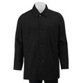 Kenneth Cole New York Men's Charcoal Wool Blend Coat