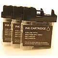 Brother LC-61 Black Compatible Inkjet Cartridges (Pack of 3)