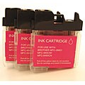 Brother LC-61 Compatible Magenta Inkjet Cartridges (Pack of 3)