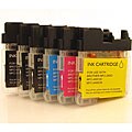 Brother LC-61 Compatible Color Combo Cartridges (Pack of 6)