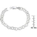Sterling Silver 7-inch Classic Charm Bracelet