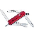 Swiss Army 'Manager' Ruby Translucent 10-tool Pocket Knife