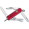 Swiss Army 'Manager' Ruby Translucent 10-tool Pocket Knife