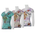 Everyday Brand Junior's Embellished V-neck Top