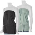 Benzene Girl Junior's Stretch Knit Strapless Top