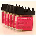 Brother LC-65 Magenta Inkjet Cartridges (Pack of 6)