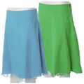 Allie B. Loo Women's Plus Size Floral Skirt