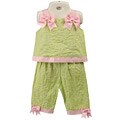 Rare Editions Infant Girl's 2-piece Printed Top and Shorts Set