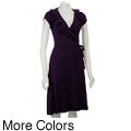Tammy Mars Women's Ruffle Wrap Dress