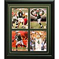 New York Jets Brett Farve Framed Photograph