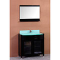 Contemporary Bathroom Vanity with Waterfall Faucet