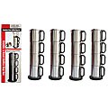 Stainless Steel 16-piece Coffee Mug Set