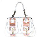 Fendi 'B' Vernice Multicolor Chain Link Bag   