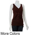 August Silk Women's Sleeveless Braided Top
