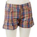 Delicia Women's Plaid Shorts