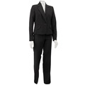 In The Now Women's 1-button 2-piece Pant Suit