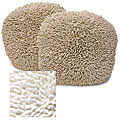 Magic Makeover Shag 2-piece Round Decorative Pillow Set