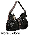 Maxximum Women's Italian Coated Twill Shoulder Bag 