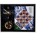 Los Angeles Dodgers Team Picture Plaque Clock