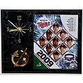Minnesota Twins Team Picture Plaque Clock
