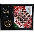 Boston Red Sox Team Picture Plaque Clock