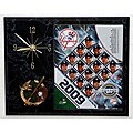 New York Yankees Team Picture Plaque Clock