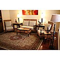 Malta Natural Rattan Wicker 4-piece Seating Set