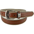 Mezlan Men's Brown Leather Belt
