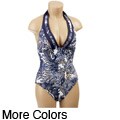 Anne Cole Women's 'The Vineyard' Toile 1-piece Swimsuit