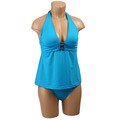 Anne Cole 'Mediterranean' Large Buckle 2-piece Swimsuit