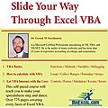 Mr. Excel 'Slide Your Way Through Excel VBA' CD-ROM