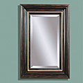 Cafe and Copper Rectangular Bevelled Mirror