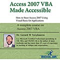 Mr. Excel 'Access 2007 VBA Made Accessible' CD-ROM