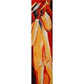'Jazz Collection: Horn' Hand-painted Canvas Art