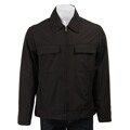 Van Heusen Men's Black Bonded Nylon Jacket