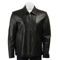Izod Men's Rugged Lamb Leather Jacket