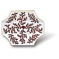 Coral-motif Porcelain Plate
