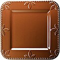 Signature Housewares Sorrento 4-piece Chocolate Brown Salad Plate Set