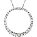 14k Gold 1/2ct TDW Diamond Circle of Life Necklace (H-I, I1-I2)