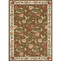 Indoor/ Outdoor Deloache Beige/ Brown Rug (7'6 x 9'6)