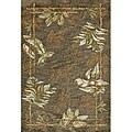 Indoor/ Outdoor Deloache Expresso Rug (2' x 3')