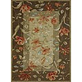 Beige/ Brown Rug (2' x 3')