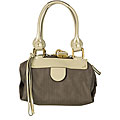 Chloe 'Paddington' Green Canvas Satchel