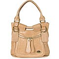 Chloe Beige Medium Calf Tote Bag