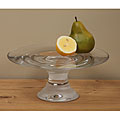 Nambe Adagio 11-inch Crystal Cake Plate