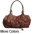 Nine West Medium Tumbled PVC Satchel