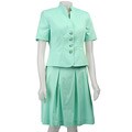 Larry Levine Women's 2-piece Jacquard Skirt Suit