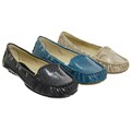 Bamboo by Journee Women's 'Shable' Snake Print Slip-on Moccasins